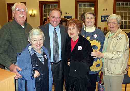 Rally for Tim Kaine